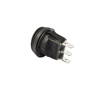compare product KC HiLiTES Illuminated LED 10A Round Rocker Light Switch - Red
