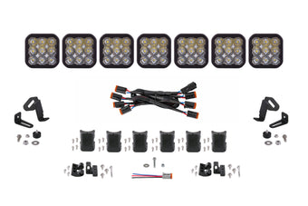 compare product Diode Dynamics SS5 Sport Universal CrossLink 7-Pod Lightbar - White Driving