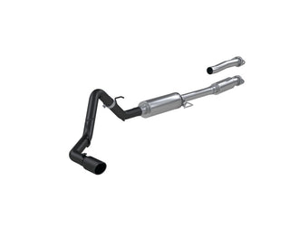 compare product MBRP 2021+ Ford F-150 2.7L/ 3.5L Ecoboost 5.0L Single Side 3in Black Coated Catback Exhaust
