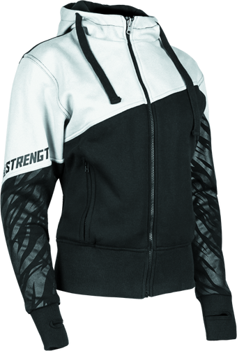 compare product Speed and Strength Cat Outa Hell Hoody White/Black Womens - Small
