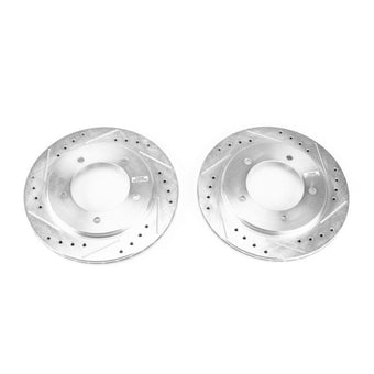 compare product Power Stop 99-04 Chevrolet Tracker Front Evolution Drilled & Slotted Rotors - Pair