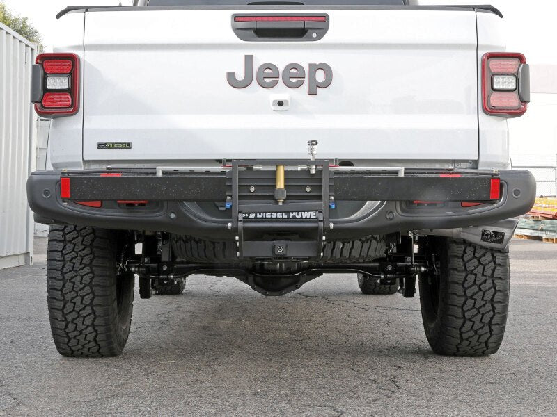 aFe 2021+ Jeep Gladiator V6 - 3.0L (td) Vulcan Series 3in 304 SS DPF - Back Exhaust System - Polishd Tip - My Store