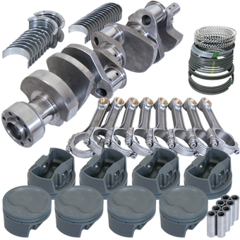 compare product Eagle Chevy LT1350 1Pc 3.750in Crank 5.700in I-Beam Rods -16cc 4.040in Pistons Rotating Assembly