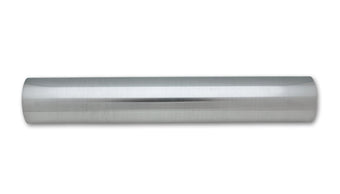 compare product Vibrant 4in O.D. Universal Aluminum Tubing (18in long Straight Pipe) - Polished