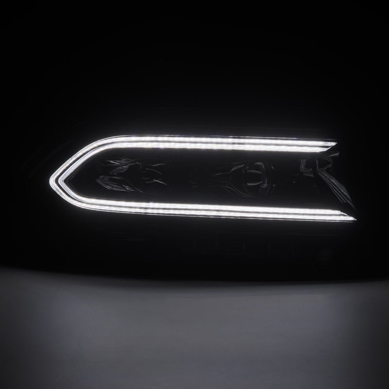AlphaRex 15 - 23 Dodge Charger LUXX LED Proj Headlights Alpha - Black w/Actv Light & Seq.Sig / SB DRL - My Store