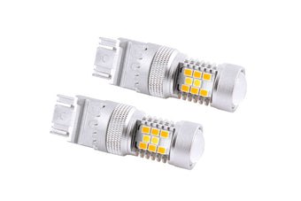 compare product Diode Dynamics 4257 HP24 LED Bulb - Cool - White Switchback (Pair)