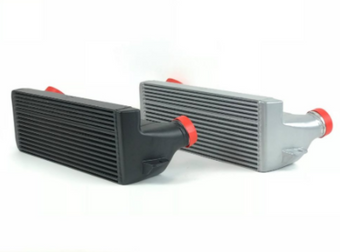 compare product CSF 04-13 BMW 335i/xi (E90/E91/E92/E93) High Performance Stepped Core Bar/Plate Intercooler - Black