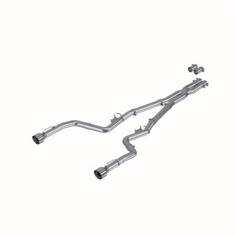 compare product MBRP 17-21 Charger 5.7L/6.2L/6.4L 3in Race Profile Cat-Back w/ Dual Tips Aluminized Steel Exhaust