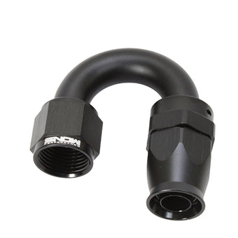 compare product Snow -10AN 180 Degree PTFE Hose End (Black)