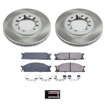 compare product Power Stop 98-04 Nissan Frontier Front Semi-Coated Rotor Kit