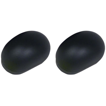 compare product Westin Platinum 4 Oval 4 in Tube Step End Cap Kit - Black