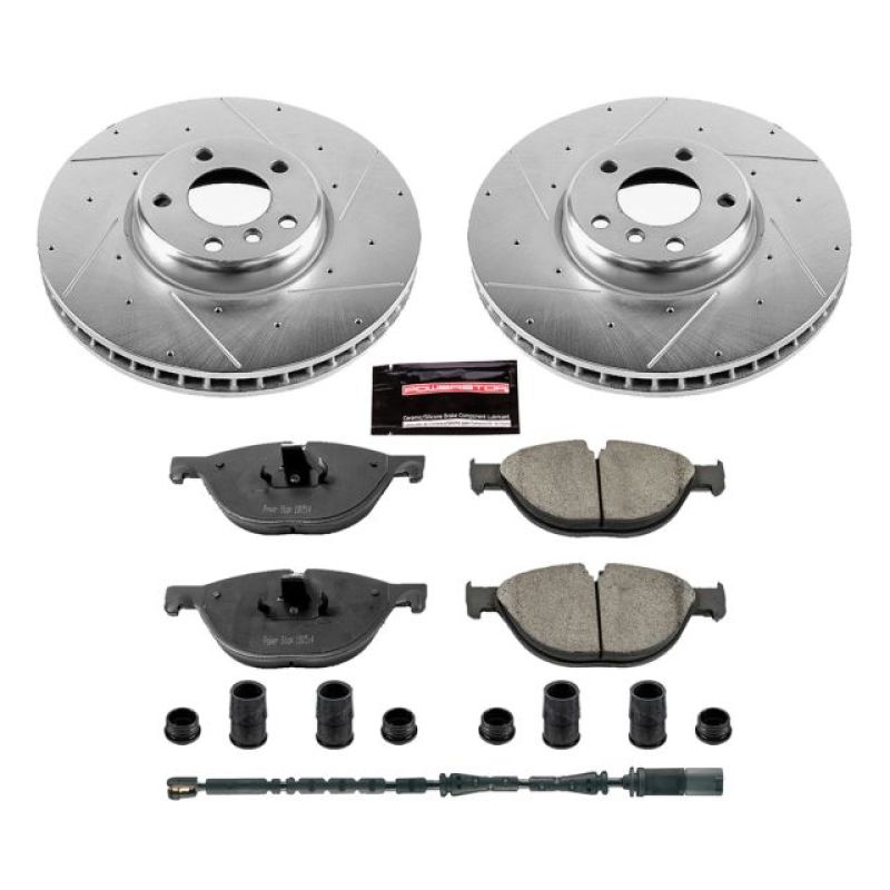 Power Stop 10 - 17 BMW 535i GT Front Z23 Evolution Sport Brake Kit - My Store