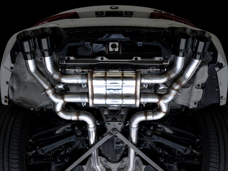 AWE Tuning 20 - 25 BMW X3 M/M Comp (F97) AWD SwitchPath Axle - Back Exhaust - Diamond Black Tips - My Store