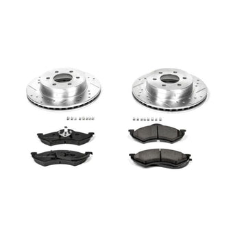 compare product Power Stop 1999 Dodge Dakota Front Z23 Evolution Sport Brake Kit