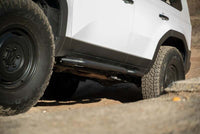 DV8 Offroad 24 - 25 Toyota Land Cruiser OE Plus Side Steps - Black Steel - My Store