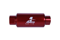 Aeromotive In - Line Filter - (AN - 10) 10 Micron Microglass Element Red Anodize Finish - My Store