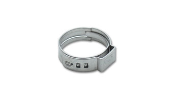 compare product Vibrant One Ear Stepless Pinch Clamps 9.4-11.9mm clamping range (Pack of 10) SS 7mm band width