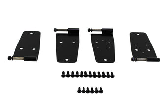 compare product Kentrol 76-93 Jeep CJ/Wrangler YJ Hardtop Door Hinge Set 4 Pieces - Powdercoat Black