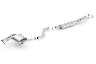 compare product Borla 08-12 BMW 328i Sdm E90 2.0L RWD Dual Left Rear Exit Touring Cat-Back Exhaust