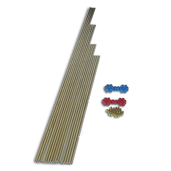 compare product Nitrous Express 6 Cyl Tubing Kit (3 - 14in / 3 - 16in / 3 - 20in / 3 - 24in Tubing Incl B-Nuts)
