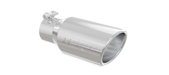 compare product MBRP Universal Tip 4in OD 3in Inlet 10in Length Angled Rolled End T304