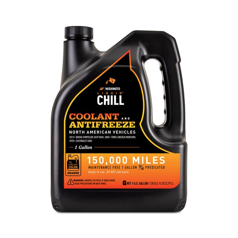 Mishimoto Liquid Chill EG Coolant, North American Vehicles, Orange - My Store
