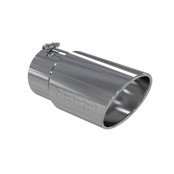 compare product MBRP Universal Tip 6 O.D. Angled Rolled End 5 inlet 12 length