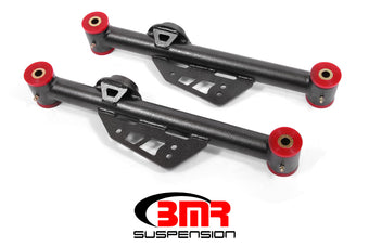 compare product BMR 99-04 Mustang Non-Adj. Lower Control Arms (Polyurethane) - Black Hammertone