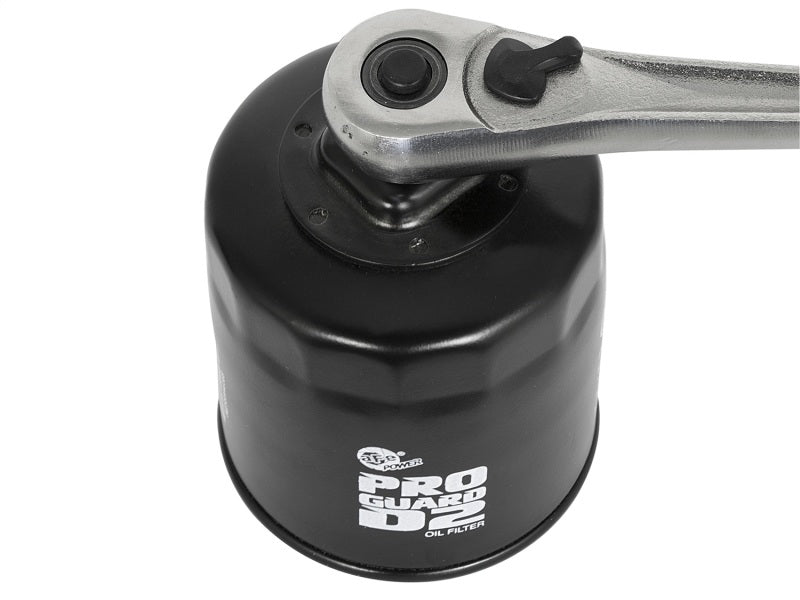 aFe ProGuard D2 Oil Filter w/ 3/8in Ratchet Drive to Remove Filter 07 - 11 Jeep Wrangler JK V6 - 3.8L - My Store