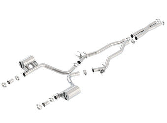 compare product Borla 15-16 Dodge Challenger SRT/Scat Pcak 6.4L V8 ATAK Catback Exhaust