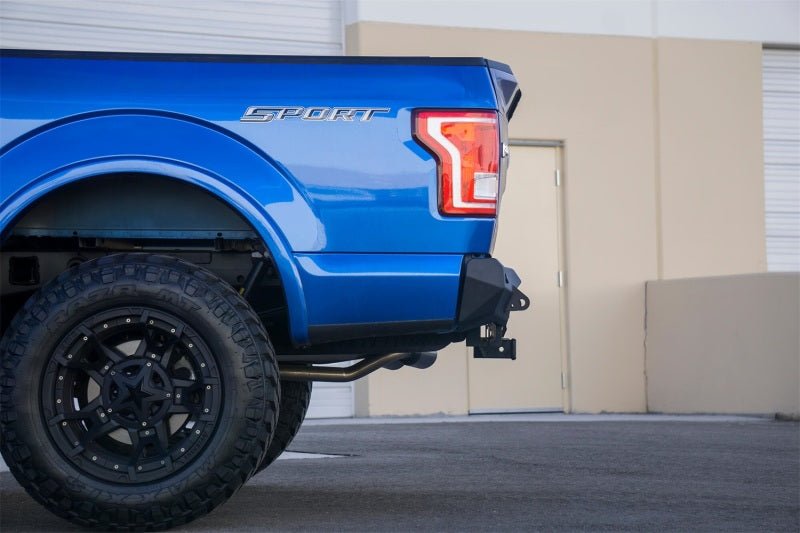 Addictive Desert Designs 15 - 18 Ford F - 150 Stealth Fighter Rear Bumper w/ Backup Sensor Cutout - My Store