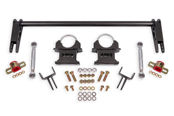 compare product BMR 79-04 Ford Mustang 1.25in Rear Weld-on Anti-roll Bar Kit - Hollow - Black