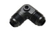 Vibrant - 8AN to - 8AN Male 90 Degree Union Adapter Fitting with 1/8in NPT Port - My Store