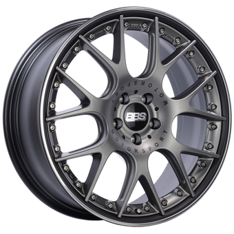 compare product BBS CH-RII 20x8.5 5x112 ET42 Satin Platinum Center Black Lip SS Rim Prot Wheel -82mm PFS/Clip Req