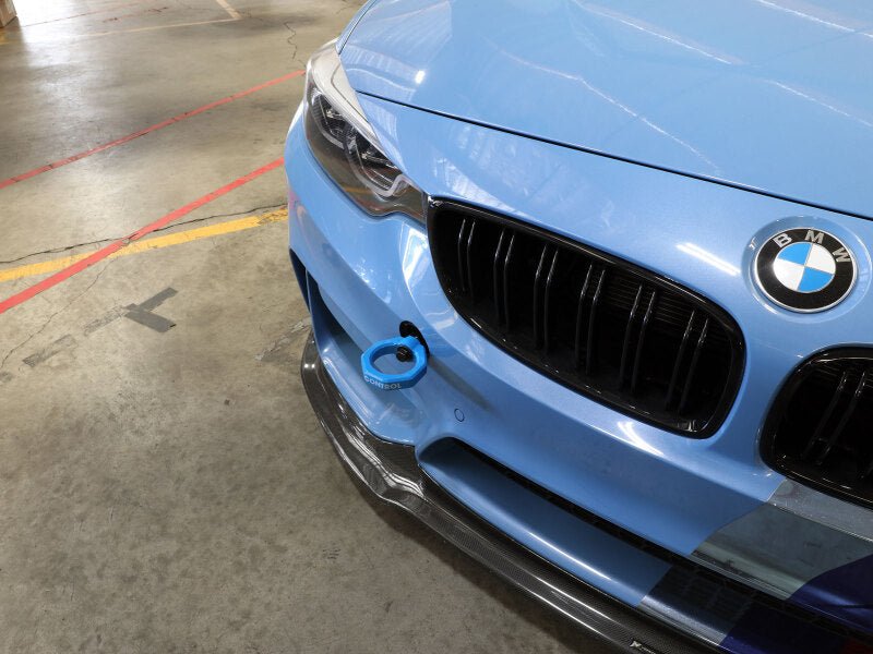 aFe Control Front Tow Hook Blue BMW F - Chassis 2/3/4/M - My Store
