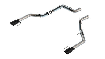 compare product Borla 21-23 Ford Raptor 3in Tail Pipe Kit 4.5in Tip - Black Chrome