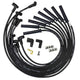 Moroso GM BBC 366 - 454 HEI - Style w/o Coil In Cap Ultra 350 8mm Multi - Angle Spark Plug Wire Set - Blk - My Store