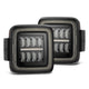 AlphaRex 18 - 23 Jeep Wrangler JL NOVA Prismatic LED Taillights Alpha - Black - My Store