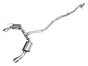 compare product AWE Tuning 22+ Honda Civic Si/Acura Integra Touring Edition Catback Exhaust - Dual Chrome Silver Tip