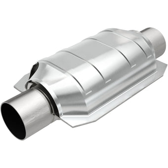 compare product MagnaFlow Universal Catalytic Converter 2.00 w/ single O2 OEM
