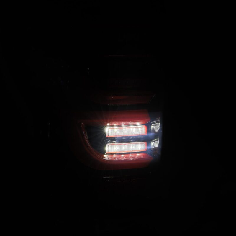 AlphaRex 07 - 13 Toyota Tundra LUXX - Series LED Tail Lights Black - Red - My Store