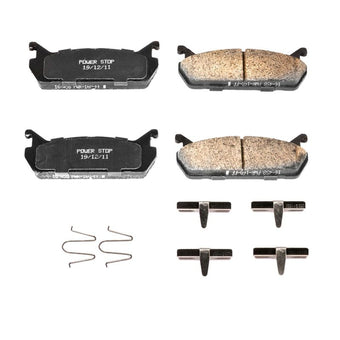 compare product Power Stop 91-96 Ford Escort Rear Z17 Evolution Ceramic Brake Pads w/Hardware