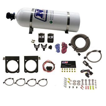 compare product Nitrous Express 13-17 Dodge Viper (Gen-V) Nitrous Plate Kit (50-400HP) w/15lb Bottle