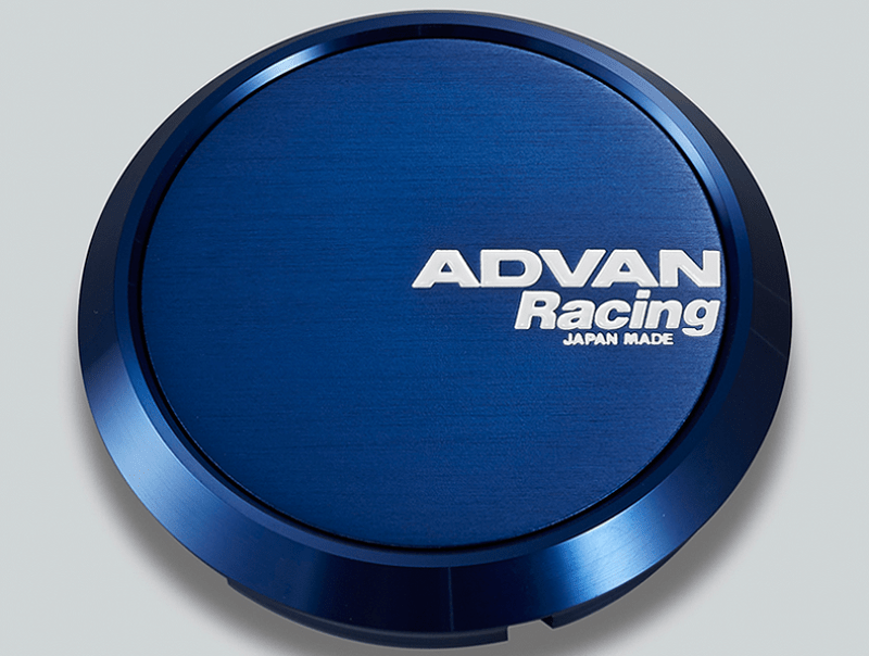 Advan 73mm Flat Centercap - Blue Anodized - My Store