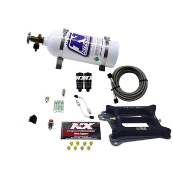 compare product Nitrous Express 4150 Hitman 4-BBL Nitrous Kit (100-200HP) w/5lb Bottle