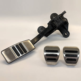 compare product Ford Racing Aluminum and Urethane 11-17 Ford Mustang - Upgrade to Premium Package Pedals