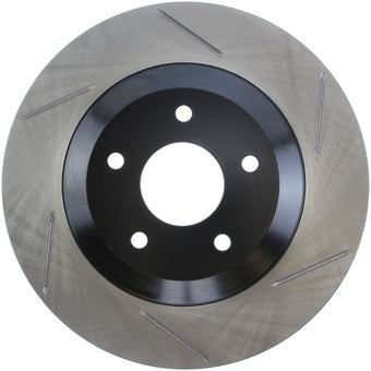compare product StopTech Power Slot 97-04 Chevy Corvette / 04 & 08 Cadillac XLR/XLR-V Front Left Slotted Rotor