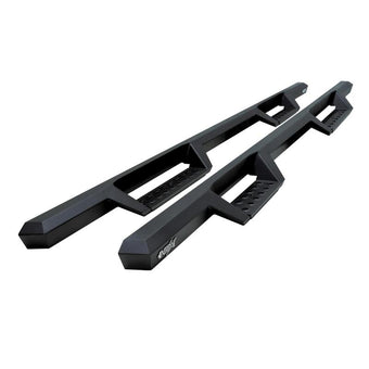 compare product Westin 04-13 Chevy Silverado 1500 Crew Cab 2004-2013 HDX Drop Nerf Step Bars - Textured Black