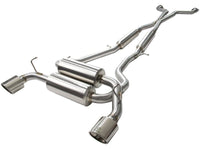 aFe Takeda 2 - 1/2in 304SS Cat - Back Exhaust Infiniti G37 08 - 13/Q60 14 - 15 V6 - 3.7 w/ Polished Tips - My Store