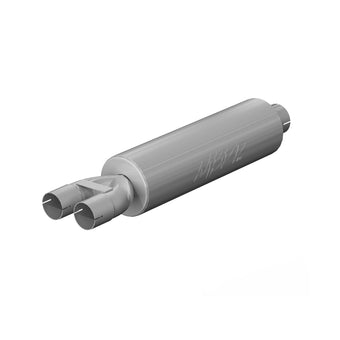 compare product MBRP Universal Muffler 3in Inlet/Dual 2.5in Outlet 30in Length T409 SS Mild Tone (NO DROPSHIP)